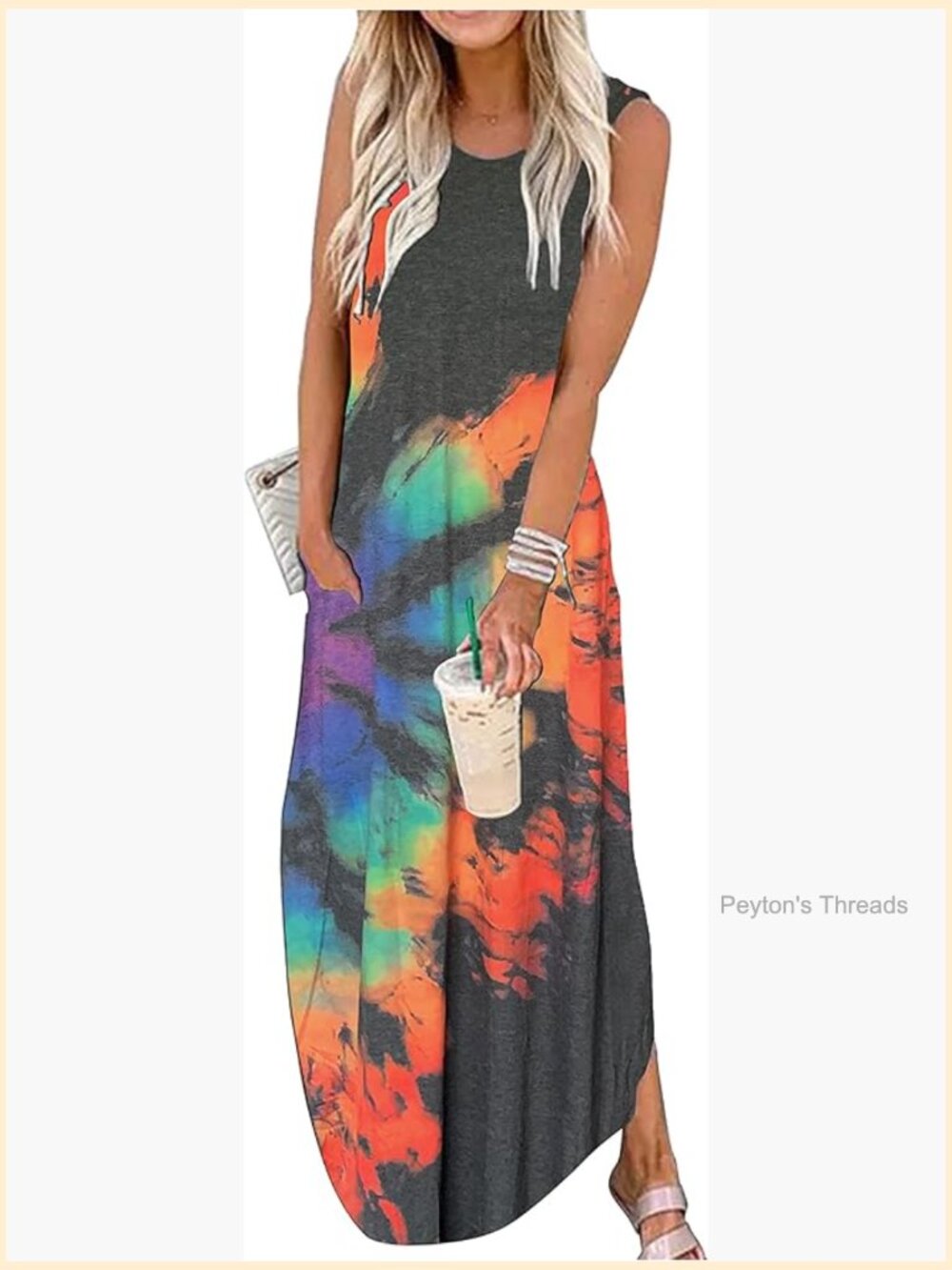 Maxi Dresses for Women Summer Boho Beach Long Dresses Casual Sundresses with